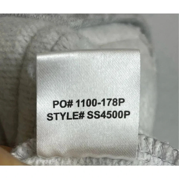 Anti Social Social Club Strawberry Slush Hoodie Pullover M Gray Green Spell Out - Picture 11 of 12